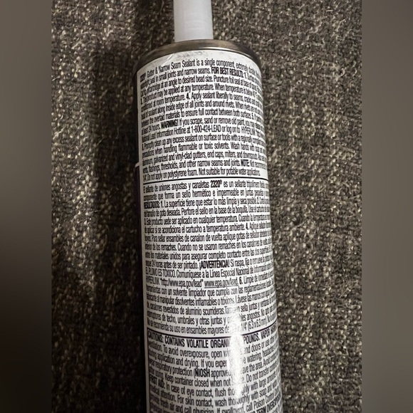 Geocel 2320 Construction Tripolymer Gutter and Seam Tripolymer Sealant / Clear - Picture 6 of 7